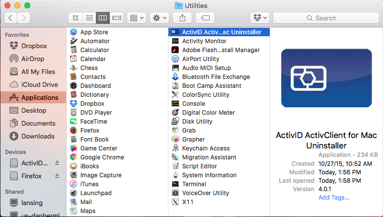 activclient for mac download